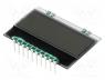 Display  LCD, alphanumeric, FSTN Positive, 10x4, white, 36x25.4mm