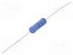 Resistor  metal oxide, 1.5k, 3W, 5%, Ø5.5x16mm, -55÷155C