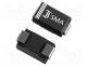 Diode  rectifying, SMD, 600V, 1A, 50ns, SMA, Ufmax  1.7V, Ifsm  30A