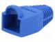 RJ45 plug boot, 6.5mm, blue