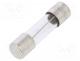 Fuse  fuse, 50mA, 250VAC, time-lag, cylindrical,glass, 5x20mm