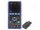 Handheld oscilloscope, 200MHz, 8bit, LCD 3,5", Ch  2, 1Gsps, 8kpts