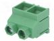 Connector  PCB terminal block, terminal, 32A, 1kV, angled 90