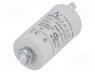   - Capacitor  polypropylene, motors, run, 6uF, 420VAC, Ø30x56.5mm