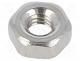Nut, hexagonal, M2,5, 0.45, A2 stainless steel, H  2mm, 5mm, DIN 934
