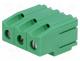 Connector  PCB terminal block, terminal, 67A, 690V, PIN  3, on PCBs