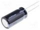 Capacitor  electrolytic, THT, 22uF, 200VDC, Ø10x20mm, Pitch  5mm