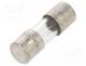 Fuse  fuse, 4A, 250VAC, quick blow, glass, 5x15mm