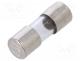 Fuse  fuse, 1A, 250VAC, quick blow, cylindrical,glass, 5x15mm