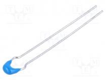 Capacitor  ceramic, 18pF, 50V, C0G (NP0), �5%, THT, 2.5mm