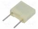 Capacitor  polyester, 220nF, Uoper  63VDC, 40VAC, Uoper max  63VDC