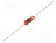 Resistor  metal film, fusible, THT, 1k�, 2W, �10%, Ø0.7x25mm, axial
