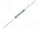 Reed switch, Range  10÷20AT, Pswitch  10W, Ø2.2x14mm, 0.5A, PCB,THT
