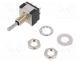 Switch  toggle, Pos  3, DPDT, ON-ON-ON, 6A/125VAC, 6A/6VDC, MTA, 20m�