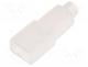 Accessories  terminals cover, female, straight