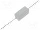 Resistor  power, cement, THT, 36�, 5W, �5%, Ø0.8x35mm, 9.5x9.5x22mm