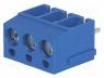 DG300-5.0-3P12 - Connector  PCB terminal block, terminal, 24A, 250V, angled 90�