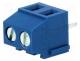 Connector  PCB terminal block, terminal, 10A, 150V, angled 90�
