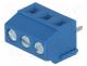 Connector  PCB terminal block, terminal, 10A, 150V, angled 90�