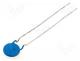 B59890C0080A070 - Fuse  PTC thermistor, 15mA, 230V, ceramic, 5mm, Ø0.6x35mm, Thk  5mm