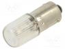 Bulb, 220VAC, Cap  BA9S