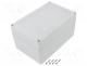 Enclosure  multipurpose, X  120mm, Y  180mm, Z  90mm, ZP, ABS, IK07