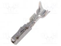 Contact, female, 0.63mm, Micro Quadlock System, tinned, crimped