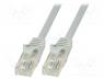 CP2012U - Patch cord, U/UTP, Cat  6, RJ45 plug,both sides, stranded, CCA