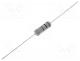 Resistor  metal oxide, THT, 22�, 5W, �5%, 750V, Ø0.75x36mm, Ø6x17mm