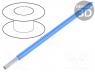 3071-BL001 - Wire, HookUp Wire, stranded, Cu, 22AWG, PVC, blue, 600V, 305m, 1000ft