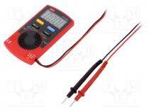 UT120A - Digital multimeter, LCD, (4000), VDC  1mV÷4V,40V,400V,600V