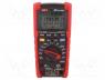 UT195DS - Digital multimeter, LCD, (5999), VDC  600mV,6V,60V,600V,1kV, IP65