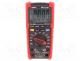 UT195M - Digital multimeter, LCD, (6000), VDC  600mV,6V,60V,600V,1kV, IP65