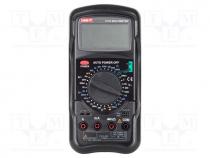UT53 - Digital multimeter, LCD, VDC  200mV,2V,20V,200V,1kV, -20÷1000�C