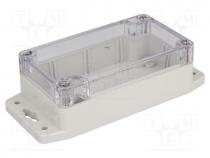 G203CMF - Enclosure  multipurpose, X  65mm, Y  115mm, Z  40mm, polycarbonate