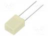Capacitor  polyester, 100nF, Uoper  250VDC, 160VAC, 5mm, �10%, R82