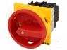 T0-2-1/EA/SVB - Switch  main cam switch, Stabl.pos  2, 20A, OFF-ON, Poles  3, 6.5kW