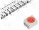 OSK5DAS1C1A-JK - LED, pink, SMD, PLCC2, 750mcd, 2.9÷3.6VDC, 3.5x2.8x1.9mm, 120�, 20mA