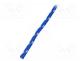Rope, polypropylene, Ørope  5mm, L  50m, with a core, blue