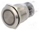 Switch  vandal resistant, Pos  2, SPDT, 0.5A/220VAC, 1A/24VDC, IP67