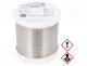 Tin, lead-based, Sn60Pb40, 1mm, 500g, reel, 183÷190�C, 2.2%