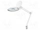 Desk magnifier, with backlight, 3dpt, Ø127mm, Illumination  LED