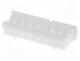 Connector  wire-board, plug, female, PIN  8, PH, 4A, 125V, straight