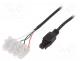 Cable-adapter, 2m, 4pin,screw