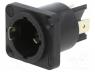 Connector  circular, 6.3mm connectors, male, powerCON TRUE1 TOP