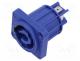 Connector  circular, 6.3mm connectors, male, powerCON, 20A, 250VAC