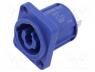 Connector  circular, 4.8mm connectors, male, powerCON, 20A, 250VAC