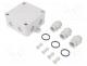 Enclosure  junction box, X  94mm, Y  94mm, Z  45mm, duroplast, IP67