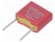 Capacitor  polyester, 22nF, 40VAC, 63VDC, 5mm, �10%, 7.2x2.5x6.5mm