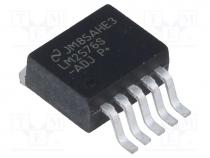 LM2576S-ADJ/NOPB - PMIC, DC/DC converter, Uin  4÷40VDC, Uout  1.23÷37VDC, 3A, TO263-5
